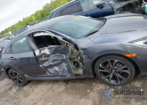 2020 Honda Civic Sport z USA, uszkodzony, nr VIN 2HGFC2F83LH514162